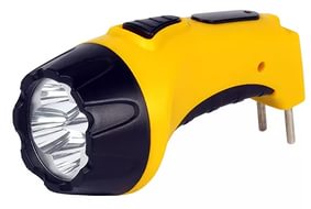 Фонарь ручной SBF-84-Y LED4 аккум. желтый с прямой зарядкой Smartbuy (1/120шт)